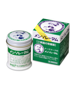 ロート製薬のメンソレータムパッケージ