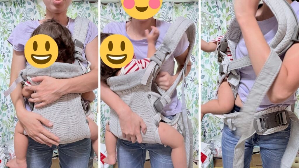 おんぶの画像その２