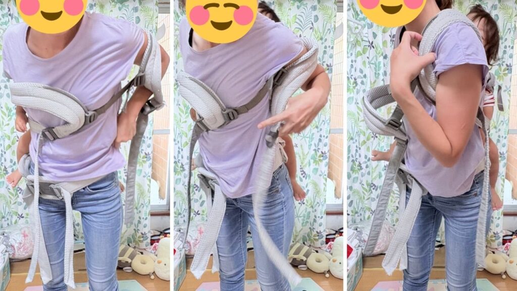 おんぶの画像その３