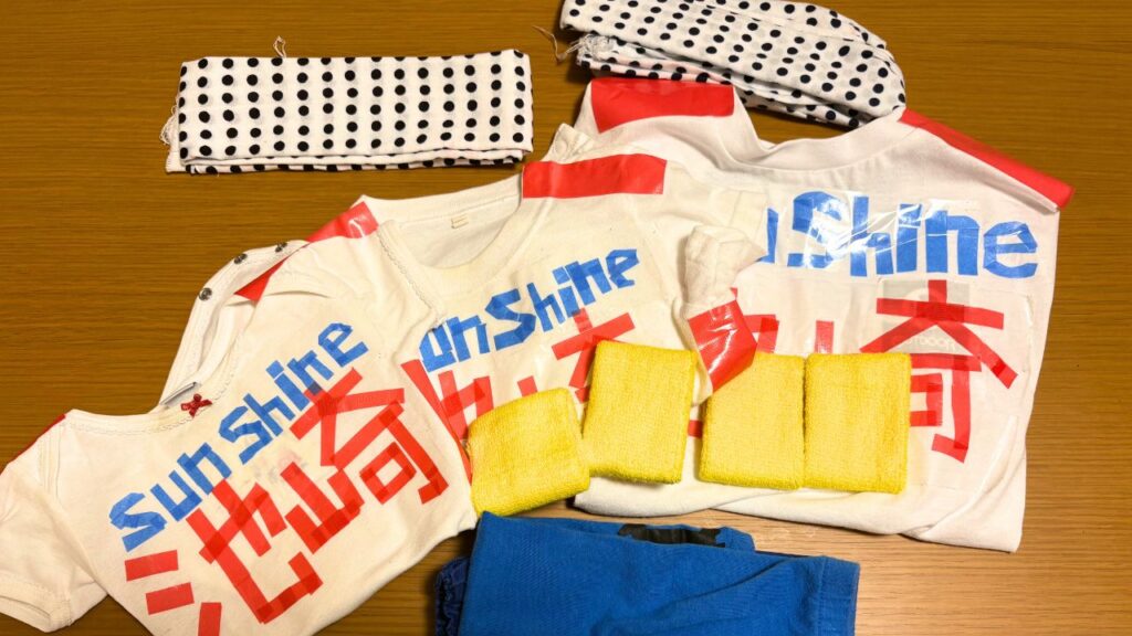 手作りした思い出の衣装の画像