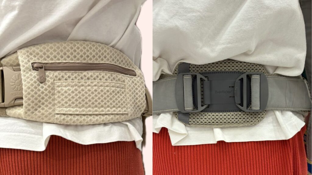 腰ベルトの比較画像