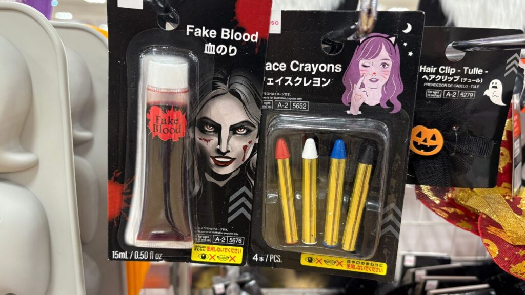 100円均一のフェイスクレヨンの画像