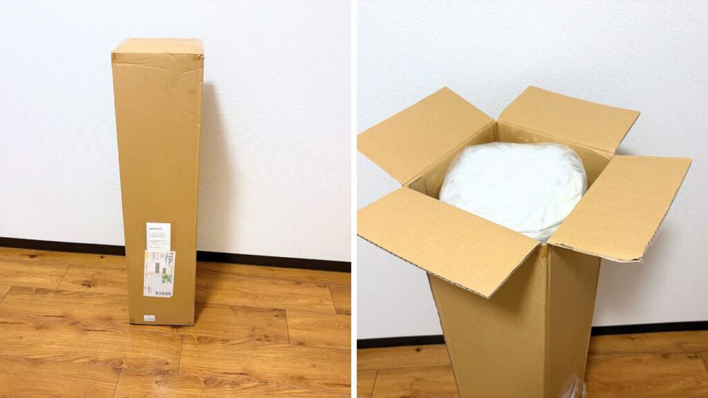 梱包を開けた時の画像