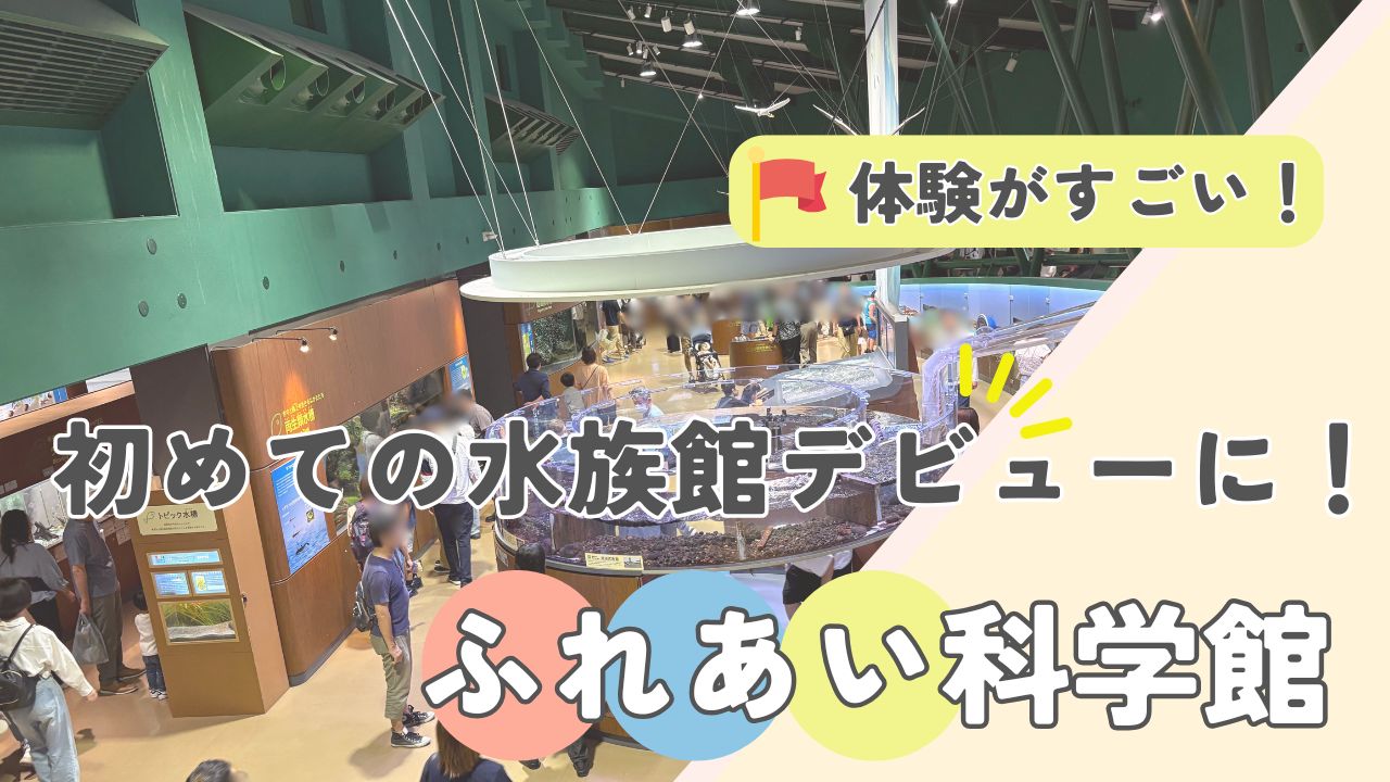 初めての水族館デビューなら相模川ふれあい科学館