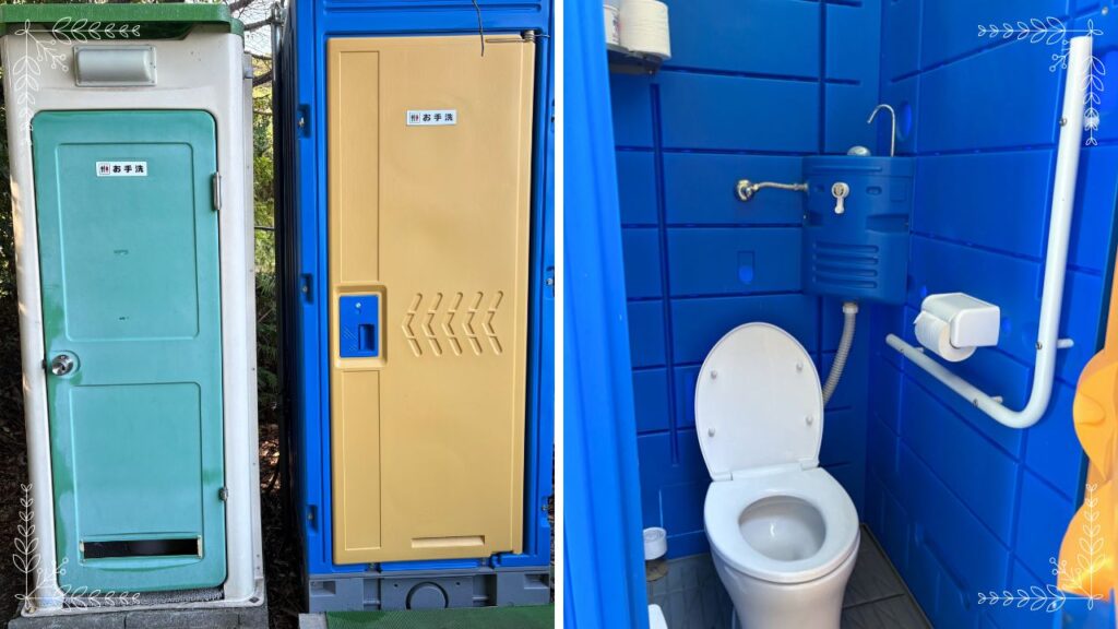 仮設トイレの画像